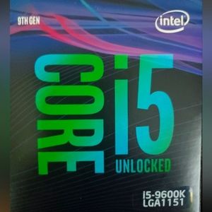 Intel core i5-9600k CPU